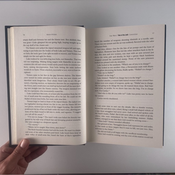 2/$30 -  Star Wars - Fate of the Jedi - Conviction by Aaron Allston - Picture 10 of 14